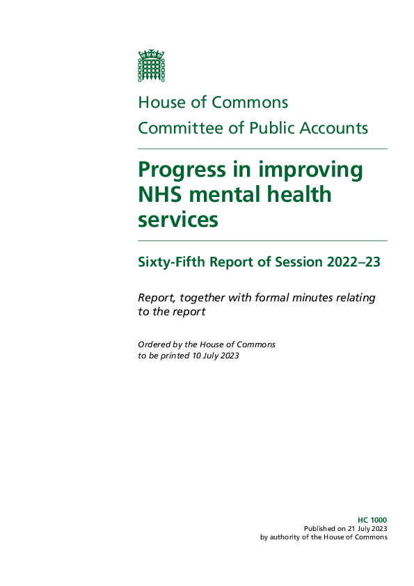 House of Commons Public Accounts Committee (PAC) (240370)