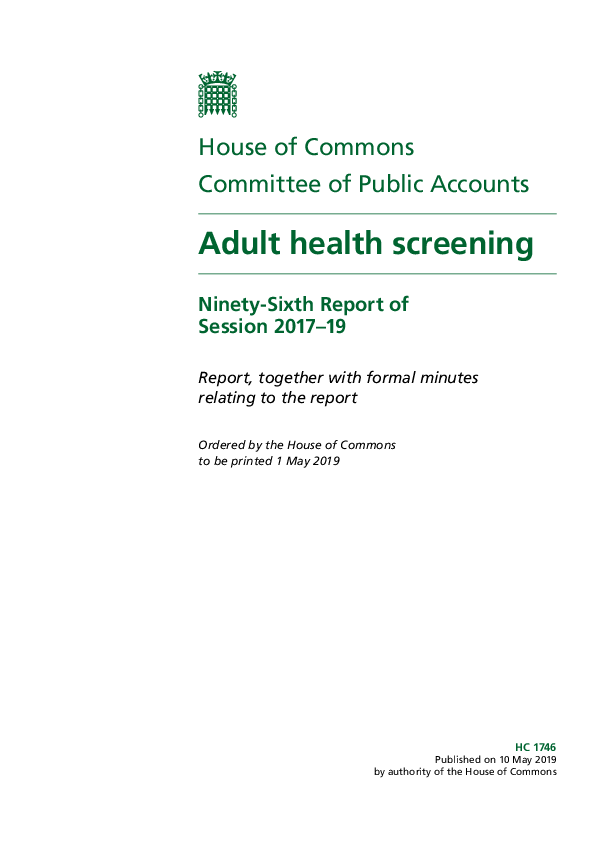House of Commons Committee of Public Accounts (195152)