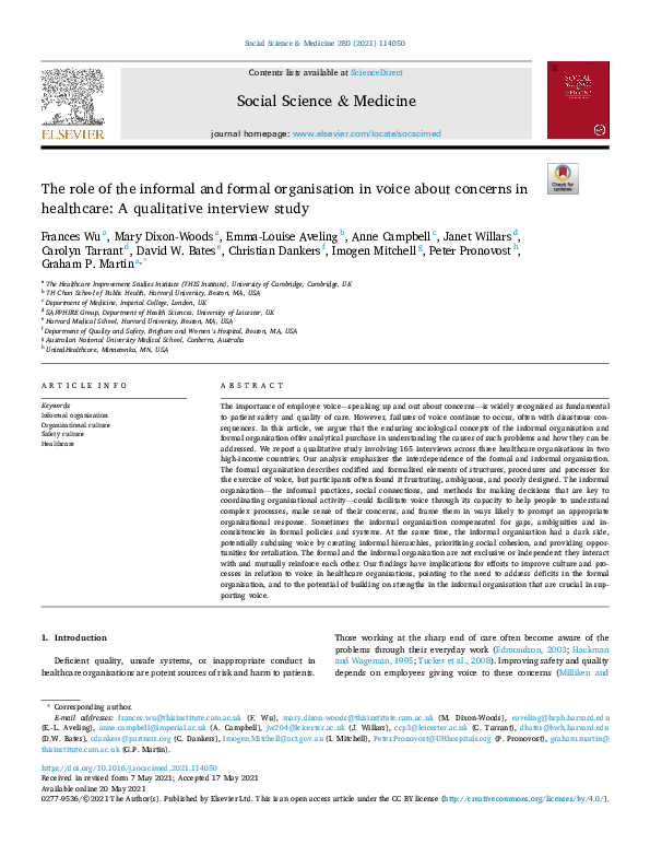 Elsevier - Social Science and Medicine (230561)