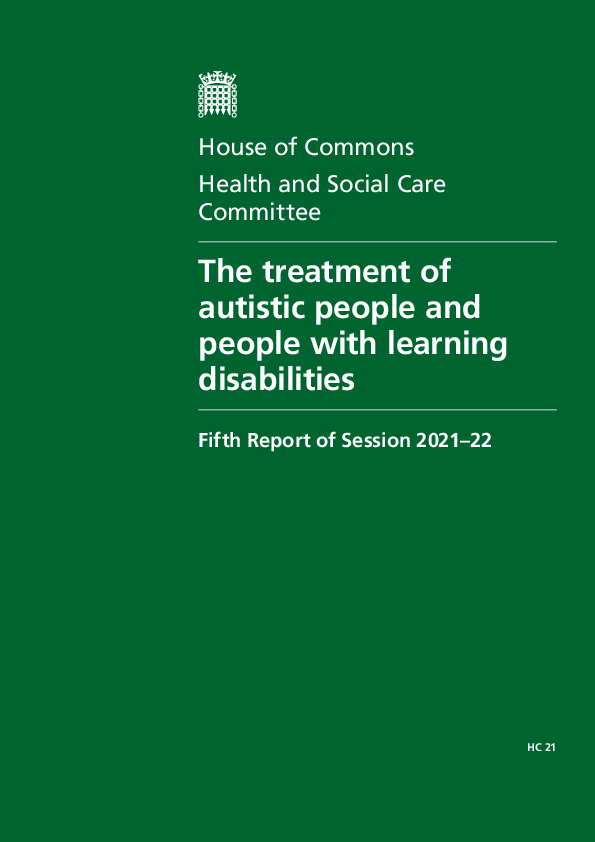 House of Commons Health and Social Care Committee (231434)