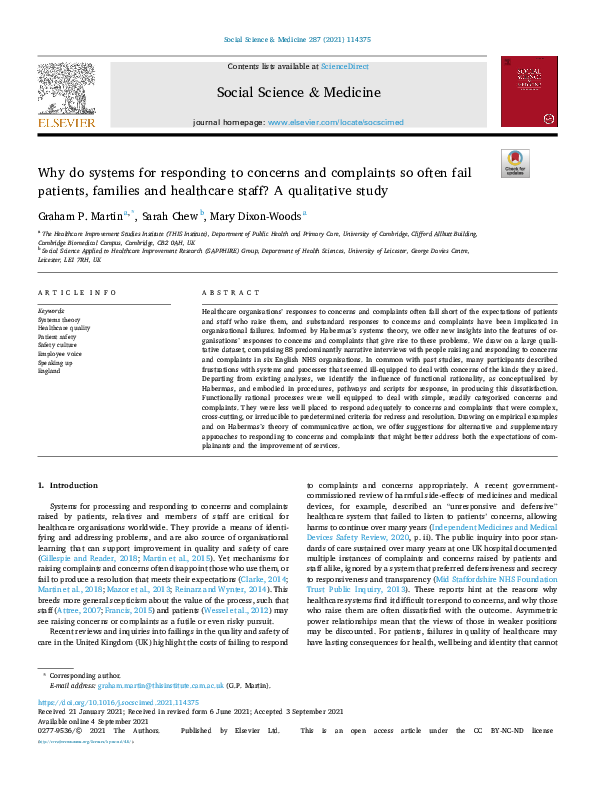 Elsevier - Social Science and Medicine (232004)