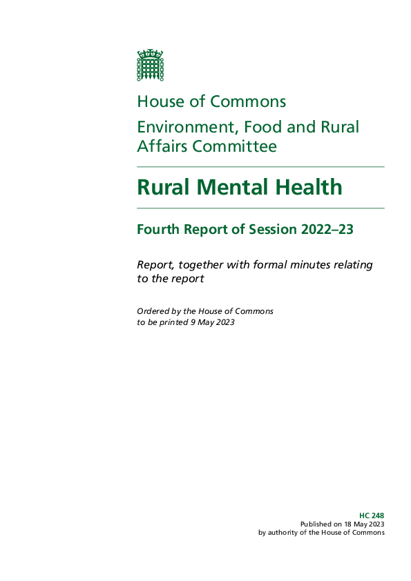 Environment, Food and Rural Affairs Select Committee (239716)
