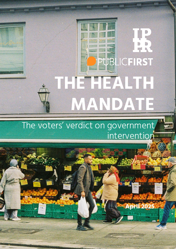 Public First - Institute for Public Policy Research (IPPR) (247376)